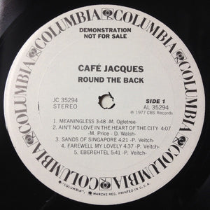 Café Jacques : Round The Back (LP, Album, Promo)