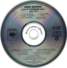 Load image into Gallery viewer, Benny Goodman : Live At Carnegie Hall (2xCD, Album, RE, RM)
