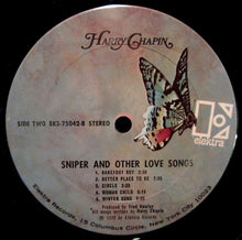 Laden Sie das Bild in den Galerie-Viewer, Harry Chapin : Sniper And Other Love Songs (LP, Album, San)
