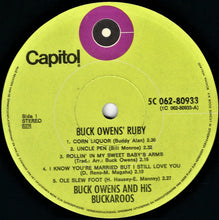 Laden Sie das Bild in den Galerie-Viewer, Buck Owens And The Buckaroos* : Buck Owens&#39; Ruby (LP, Album)
