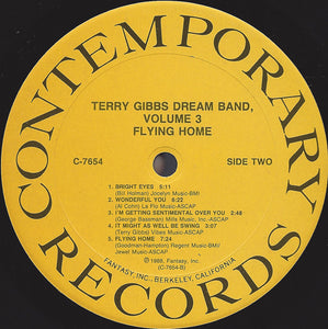 Terry Gibbs Dream Band : Flying Home (LP, Album)