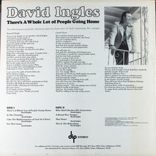 Charger l&#39;image dans la galerie, David Ingles (2) : There&#39;s A Whole Lot Of People Going Home (LP)
