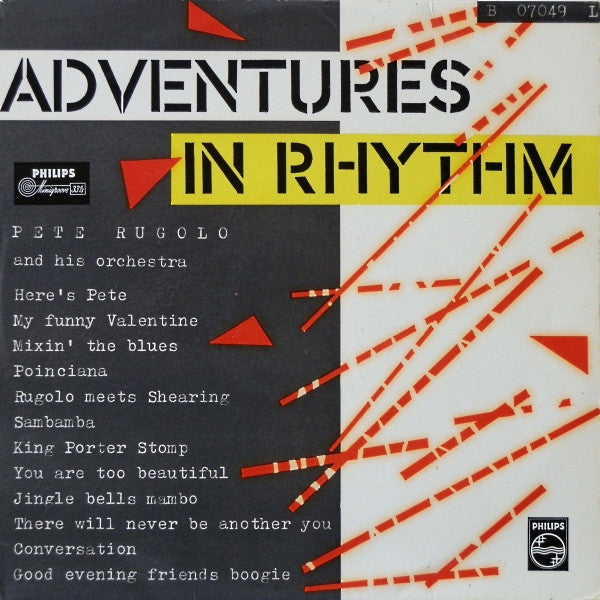 Pete Rugolo Orchestra : Adventures In Rhythm (LP, Album)