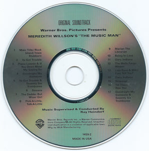 Meredith Willson, Robert Preston (3) - Shirley Jones (2) : The Music Man (Original Soundtrack Recording) (CD, Album, RE)