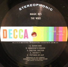 Laden Sie das Bild in den Galerie-Viewer, The Who : Magic Bus (LP, Album, Comp, Pin)
