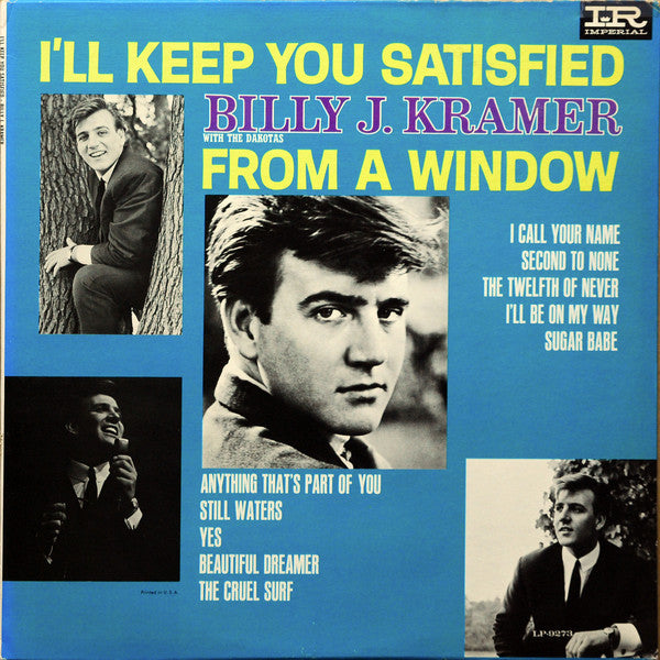 Billy J. Kramer & The Dakotas : I'll Keep You Satisfied (LP, Album, Mono)