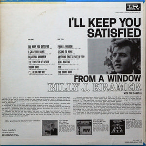 Billy J. Kramer & The Dakotas : I'll Keep You Satisfied (LP, Album, Mono)