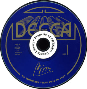 Bing Crosby : His Legendary Years 1931-1957 (Box, Comp + 4xCD, Comp)