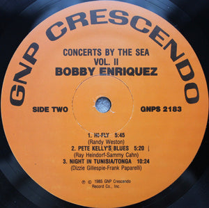 Bobby Enriquez : Live At Concerts By The Sea Vol.2 (LP, Album)