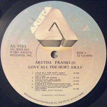 Laden Sie das Bild in den Galerie-Viewer, Aretha Franklin : Love All The Hurt Away (LP, Album)
