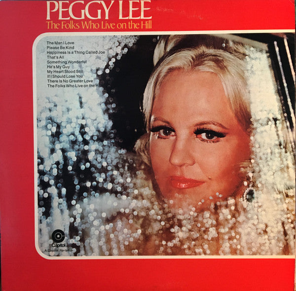 Peggy Lee : The Folks Who Live On The Hill (LP, Album, RE)