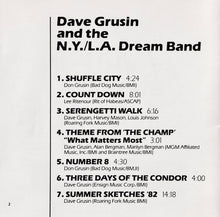 Laden Sie das Bild in den Galerie-Viewer, Dave Grusin And The NY-LA Dream Band : Dave Grusin And The NY-LA Dream Band   (CD, Album)
