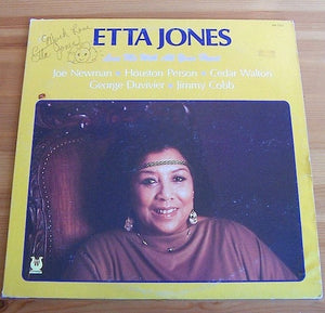 Etta Jones : Love Me With All Your Heart (LP)