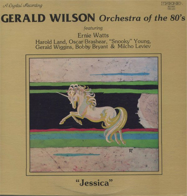 Gerald Wilson Orchestra Of The 80's : Jessica (LP, Album)