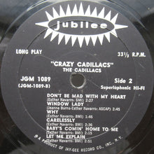 Charger l&#39;image dans la galerie, The Cadillacs : The Crazy Cadillacs (LP, Album, Mono)
