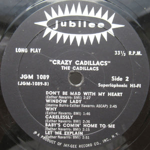 The Cadillacs : The Crazy Cadillacs (LP, Album, Mono)