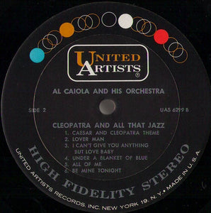 Al Caiola And The Nile River Boys : Cleopatra And All That Jazz (LP, Album)