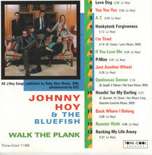 Load image into Gallery viewer, Johnny Hoy &amp; The Bluefish : Walk The Plank (CD, Album)
