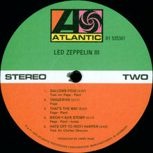 Laden Sie das Bild in den Galerie-Viewer, Led Zeppelin : Led Zeppelin III (LP, Album, RE, RM, 180)
