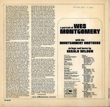 Laden Sie das Bild in den Galerie-Viewer, Wes Montgomery With The Montgomery Brothers : A Portrait Of Wes Montgomery (LP, Comp, Uni)
