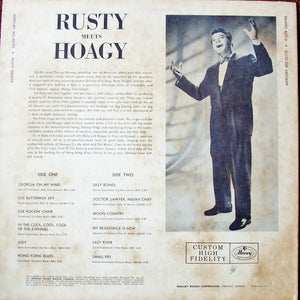 Rusty Draper : Rusty Meets Hoagy: Rusty Draper Sings The Songs Of Hoagy Carmichael (LP, Album)