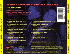 Albert Ammons & Meade Lux Lewis* : The First Day (CD, Comp, Mono)