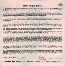 Load image into Gallery viewer, Herbie Harper Quintet : Herbie Harper Quintet (LP, Album, RE)
