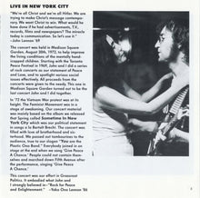 Laden Sie das Bild in den Galerie-Viewer, John Lennon : Live In New York City (CD, Album, Club, RE)
