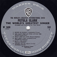 Load image into Gallery viewer, Petula Clark : The World&#39;s Greatest International Hits! (LP, Mono)
