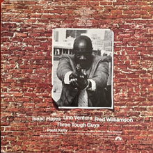 Laden Sie das Bild in den Galerie-Viewer, Isaac Hayes : Tough Guys (Music From The Soundtrack Of The Paramount Release &#39;Three Tough Guys&#39;) (LP, Album, Gat)
