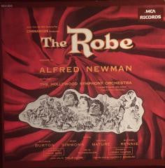 Alfred Newman Conducting The Hollywood Symphony Orchestra* : The Robe (LP, RE)
