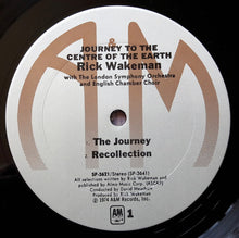 Load image into Gallery viewer, Rick Wakeman : Journey To The Centre Of The Earth (LP, Album, Pit)
