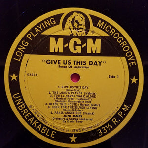 Joni James : Give Us This Day (LP, Album, Mono)