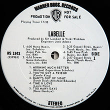 Load image into Gallery viewer, LaBelle : Labelle (LP, Album, Promo, San)

