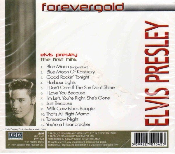 Buy Elvis Presley : The First Hits (CD, Comp) Online for a great price ...