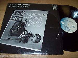 The Four Freshmen : The Four Freshmen And Five Guitars (LP, Mono)