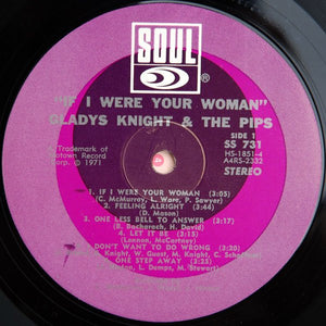 Gladys Knight And The Pips : If I Were Your Woman (LP, Album, Hol)