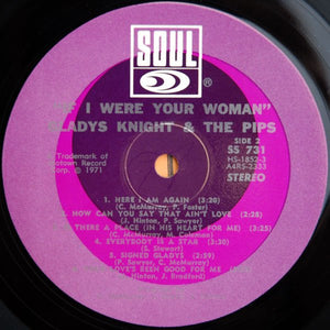 Gladys Knight And The Pips : If I Were Your Woman (LP, Album, Hol)