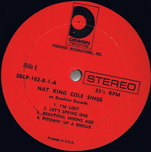 Nat King Cole / Phil Flowers : Sings (LP)