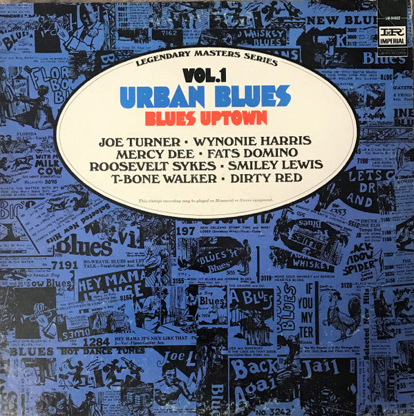 Various : Urban Blues Vol.1: Blues Uptown  (LP, Comp)