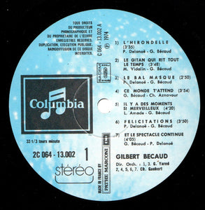 Bécaud* : Bécaud (LP, Album)