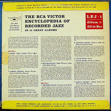 Laden Sie das Bild in den Galerie-Viewer, Various : The RCA Victor Encyclopedia Of Recorded Jazz: Album 1 All To Bec (10&quot;, Comp)
