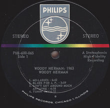 Load image into Gallery viewer, Woody Herman : 1963 – The Swingin’est Big Band Ever (LP)
