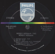 Laden Sie das Bild in den Galerie-Viewer, Woody Herman : 1963 – The Swingin’est Big Band Ever (LP)
