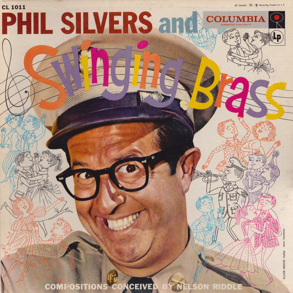 Phil Silvers : Phil Silvers And Swinging Brass (LP, Col)