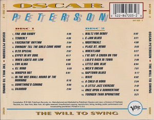 Oscar Peterson : The Will To Swing (2xCD, Comp)