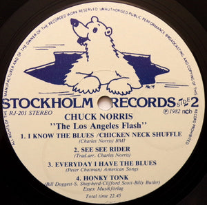 Chuck Norris : The Los Angeles Flash (LP, Album)