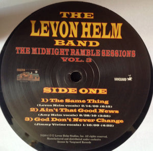 The Levon Helm Band : It's Showtime: The Midnight Ramble Sessions Vol. 3 (2xLP, Album)