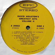 Load image into Gallery viewer, David Houston : David Houston&#39;s Greatest Hits, Volume II (LP, Comp)
