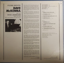 Load image into Gallery viewer, Dave McKenna And The Dick Johnson Reed Section* : Piano Mover (LP, Album)
